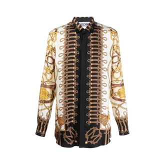 Moschino Heren, Overhemden, Veelkleurig, Maat: XL