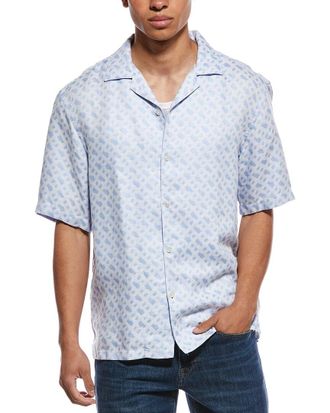 HUGO BOSS Lars Linen-Blend Shirt