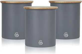 SWAN Set Of 3 Nordic Canisters