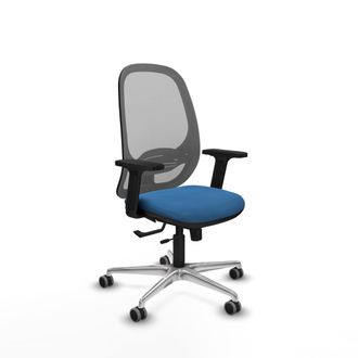 Piqueras y Crespo Silla De Oficina Piqueras Y Crespo Cilanco Negro Reposabrazos Ajustables