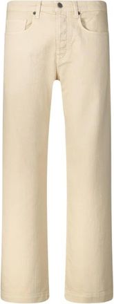 Massimo Alba Straight Jeans - Heren - Regular Fit Jeans - Beige - W36 - Jeans