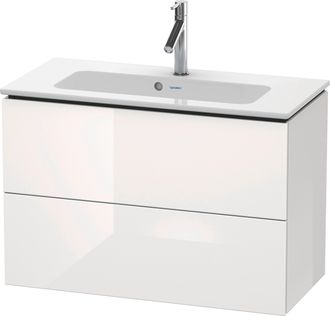 Duravit Duravit L-cube Mueble Bajo Lavabo Suspendido, Compact, 2 Cajones