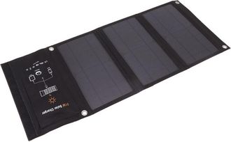 OEM Kit De Panel Solar Port&aacute;til Plegable De 21 W Con Cargador Solar Con Salida Usb Para Bater&iacute;as Centrales, Veh&iacute;culos Recreativos, Camping, Remolques Y Fu