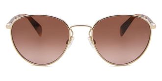 Rag & Bone RNB1019/S EYR/M2 Womens Sunglasses Gold Size 52