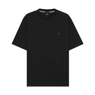 HUGO BOSS Hombre, Camisetas, Negro, Talla: 2XL