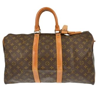 Louis Vuitton Pre-owned Weekend Bags, unisex, Brown, Size: ONE SIZE Pre-owned Keepall bag