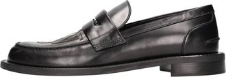 J.W.Anderson Schoenen, Heren, Zwart, 40 EU, Leer, Anchor Logo Loafers