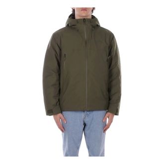 The North Face Hooded Down Jacket - Heren - Ski Jassen - Groen - S - Polyester - Fitness
