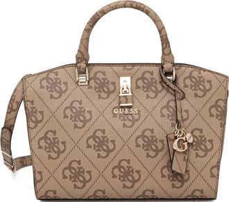Guess Co Shopper met monogram-print - Beige