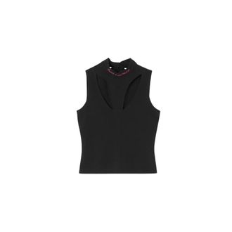 Versace Jeans Couture Mujer, Camisetas, Negro, Talla: M