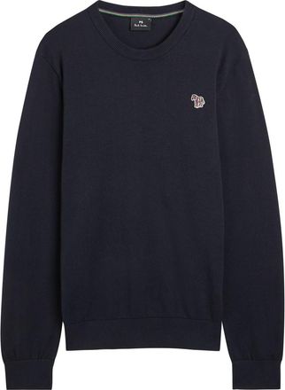 Paul Smith Appliquéd Cotton Jumper - Navy - XL