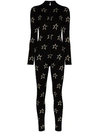 Perfect Moment FLORO SUIT - women - Merino/Polyester - L - Black