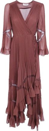 Twinset Donna, Abiti, Marrone, XS, new