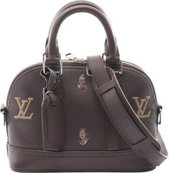 Louis Vuitton Borsa a tracolla Henry Taylor Alma 25 2021-2025 - Marrone