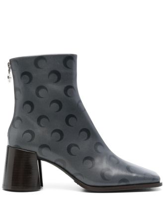 Marine Serre 65mm Moon boots - Grey