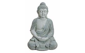 Jelmoli-Shop Dekofigur »G. Wurm Buddha sitzend in Grau«