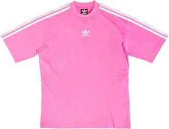 Balenciaga x adidas Medium Fit T-Shirt Neon Pink 723955TNVU45280