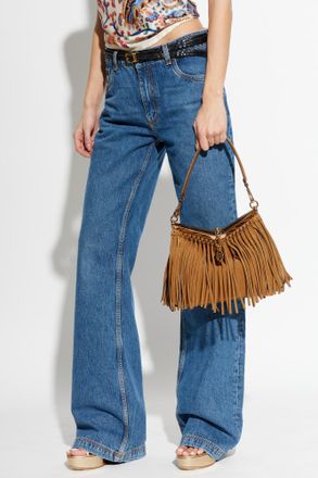 Etro Handbag Vela Medium, Womens, Brown