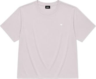 Dalix Lil Heart Relaxed Midweight Jersey Tee in Orchid at Nordstrom, Size Xx-Large