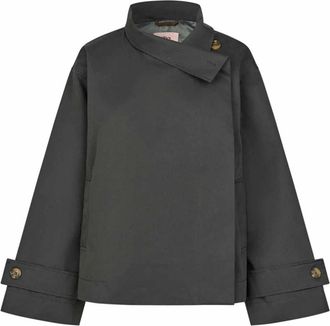 Lollys Laundry Jassen - Dames - Zomerjassen - Grijs - L - Jassen