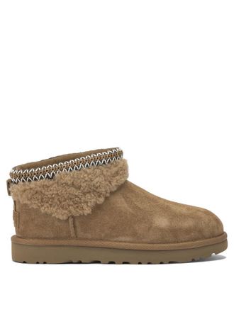 UGG Classic Ultra Mini Maxi Curly Ankle Boots