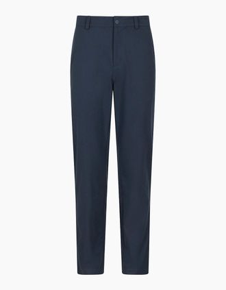 Mountain Warehouse Mens Mountain Warehouse Mens Nature Stretch Chino Trousers - Navy - Size: 36