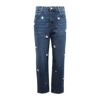 Relish Dames, Jeans, Blauw, Maat: W27 Katoen