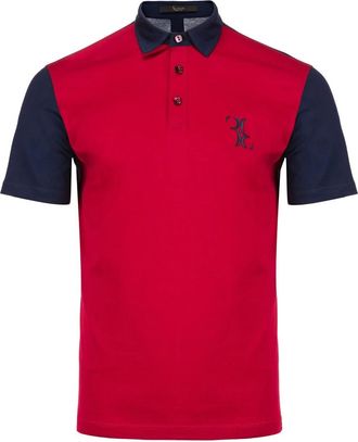 Billionaire Boys Club Polo Shirt Double B - Heren - Polos - Rood - XS - Katoen - Tops