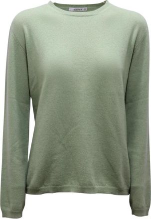 KANGRA Kasjmiertrui in Italiaanse stijl - Dames - Cashmere truien - Groen - XL - Kasjmier - Truien & Vesten
