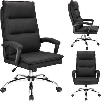 OEM Silla De Oficina Espo, Tela Negra