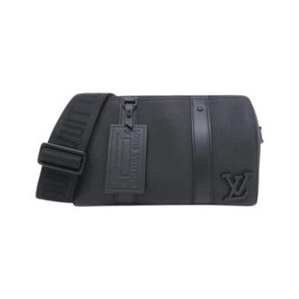 Louis Vuitton Pre-owned Vintage Shoulder Bag - Heren - Pre-owned - Zwart - Maat: ONE Size Leer