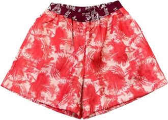 Claramonte Brocard Short - Dames - Korte Broeken - Rood - M - Korte Broeken