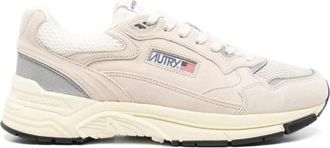 Autry Suede Mesh Sneakers - Heren - Sneakers - Beige - 41 EU - Schoenen