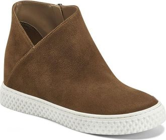 Aerosoles Zirah Boots Womens Brown Side Zip Round Toe Ankle Bootie JOBB646