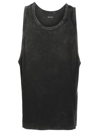 Osklen Geribbelde tanktop - Zwart