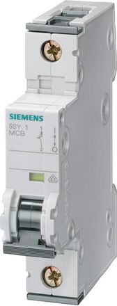 SIEMENS Interruptor Siemens 5sy8106-7 6 A 400 V 1 Polo