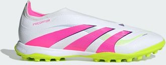 adidas adidas Performance Unisex Predator League Laceless Turf Boots - White - Size UK 11.5