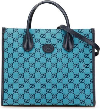 Gucci Pre-owned Gucci Small GG Canvas Interlocking G Tote Ladies 659983 525040 X