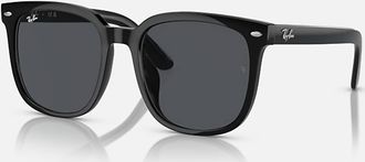 Ray-Ban Womens Rb4401D 601/87 Square Sunglasses In Black