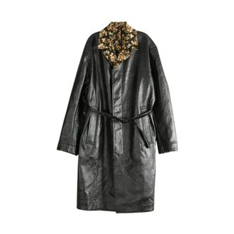 Dries Van Noten Randy Jas - Heren - Mantels - Zwart - Maat: L Katoen
