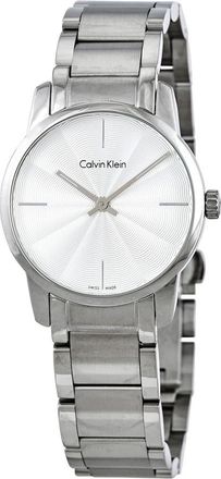 Calvin Klein Elegante Horloge - City Legere - Dames - Horloges - Grijs - ONE Size - Accessoires