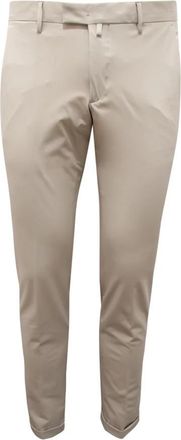 BRIGLIA 1949 Pantalone Tecnico Slim Tech Broeken - Heren - Chinos - Beige - S - Broeken