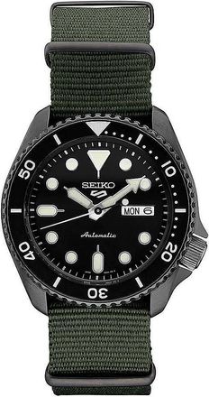Seiko 5 Sports Automatic Black Dial Mens Watch SRPD91