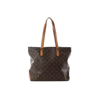 Louis Vuitton Pre-owned Tote Bags, female, Brown, Size: ONE SIZE Pre-owned Cabas Mezzo Tote