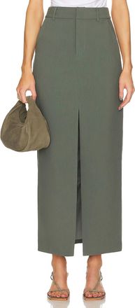 LBLC The Label Tess Skirt In Olive