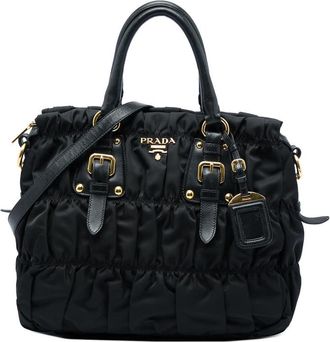 Prada Pre-owned Prada Tessuto Gaufre Satchel Ladies PQOARGXM8H49L3L9