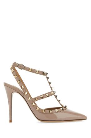 Valentino Garavani Beige Studded Pumps