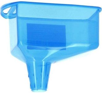 OEM Embudo De Alto Caudal (150 X 90 Mm), Boquilla De 26 Mm, Antisalpicaduras, Apto Para Aceite, Refrigerante Y L&iacute;quido Limpiaparabrisas, Con Asa Y Muesca 