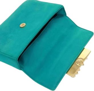 Prada Pre-owned Mini Bags, female, Blue, Size: ONE SIZE Pre-owned Vintage Mini Hand Bag