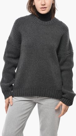 Khaite Pullover Girocollo MANUELA in Cashmere a Coste Khaite